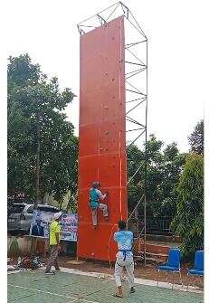 PERESMIAN WALL CLIMBING SMK